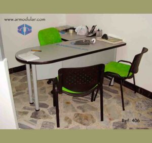 Escritorio en "L" DE 1,50 X 1,50 REF. 406